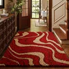Curved Yarn - Red of Mountains and Rivers