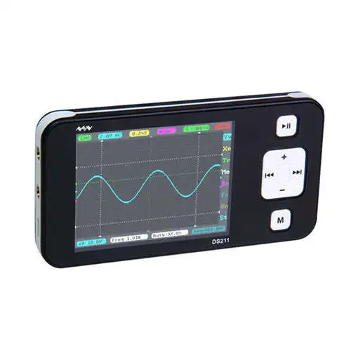 Portable DS211 Mini LCD Digital Oscilloscope pocket size