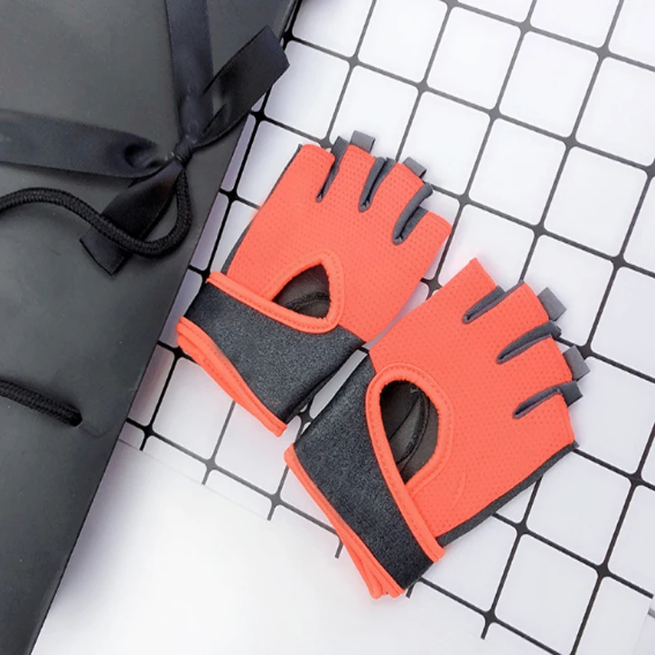 Перчатки для фитнеса для женщин, для йоги, для велосипеда, Нескользящие, половина пальцев, дышащие, одежда, оборудование для гантели, спортивные перчатки для мужчин