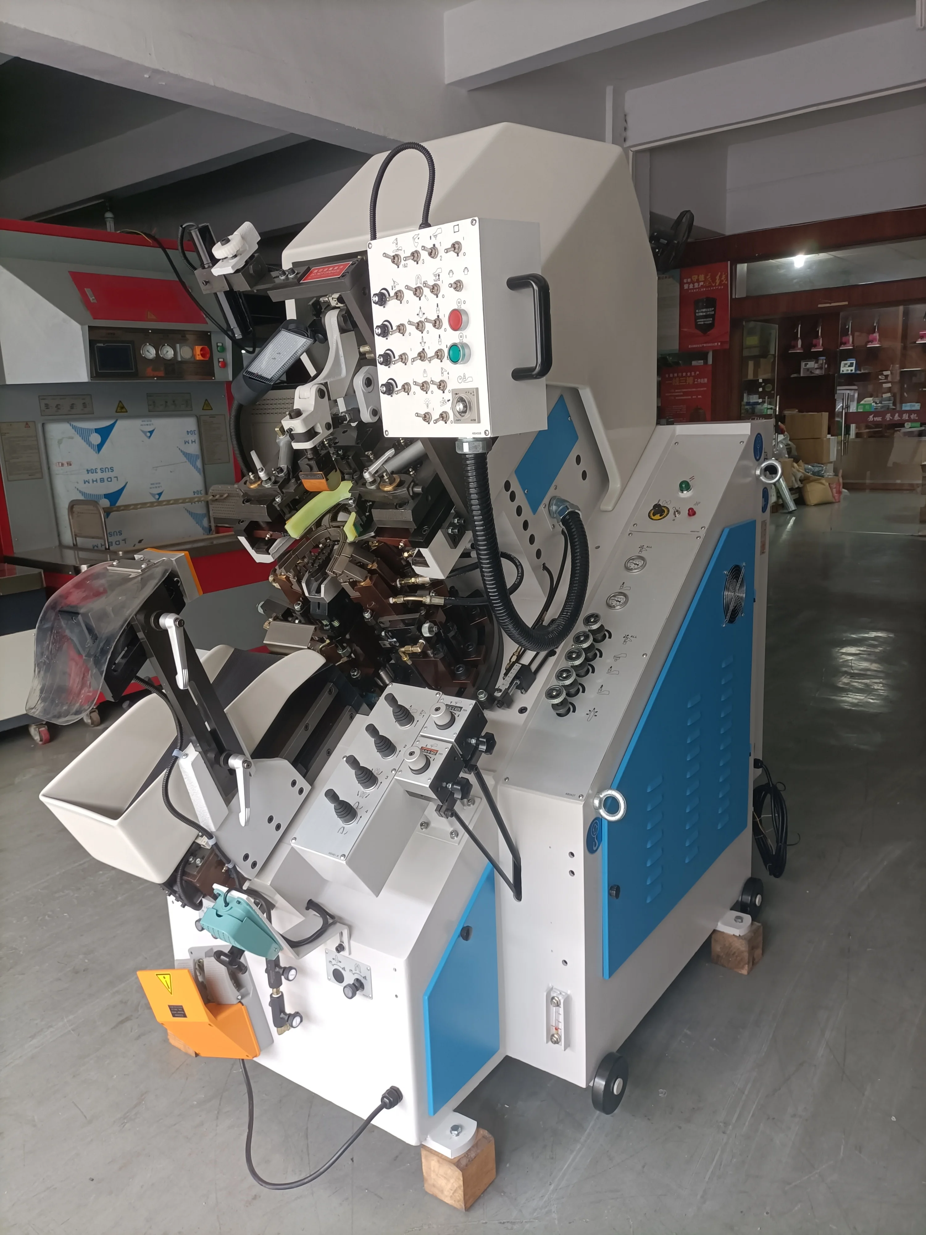 Automatic Hydraulic 7Pincer/9Pincer Men/Women/ Children Shoe Toe Lasting Machine
