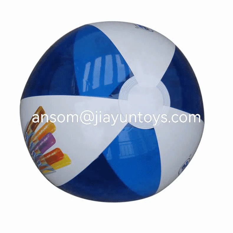 Ø ca 27 cm 3x Aufblasbarer Wasserball Wasser-Ball Inflatable Beach Ball Globus 