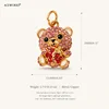 Pink Teddy Bear Charm