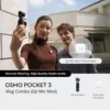 Combo Vlog Pocket 3 (Trasmettitore Mini DJI Mic Bianco Artico)