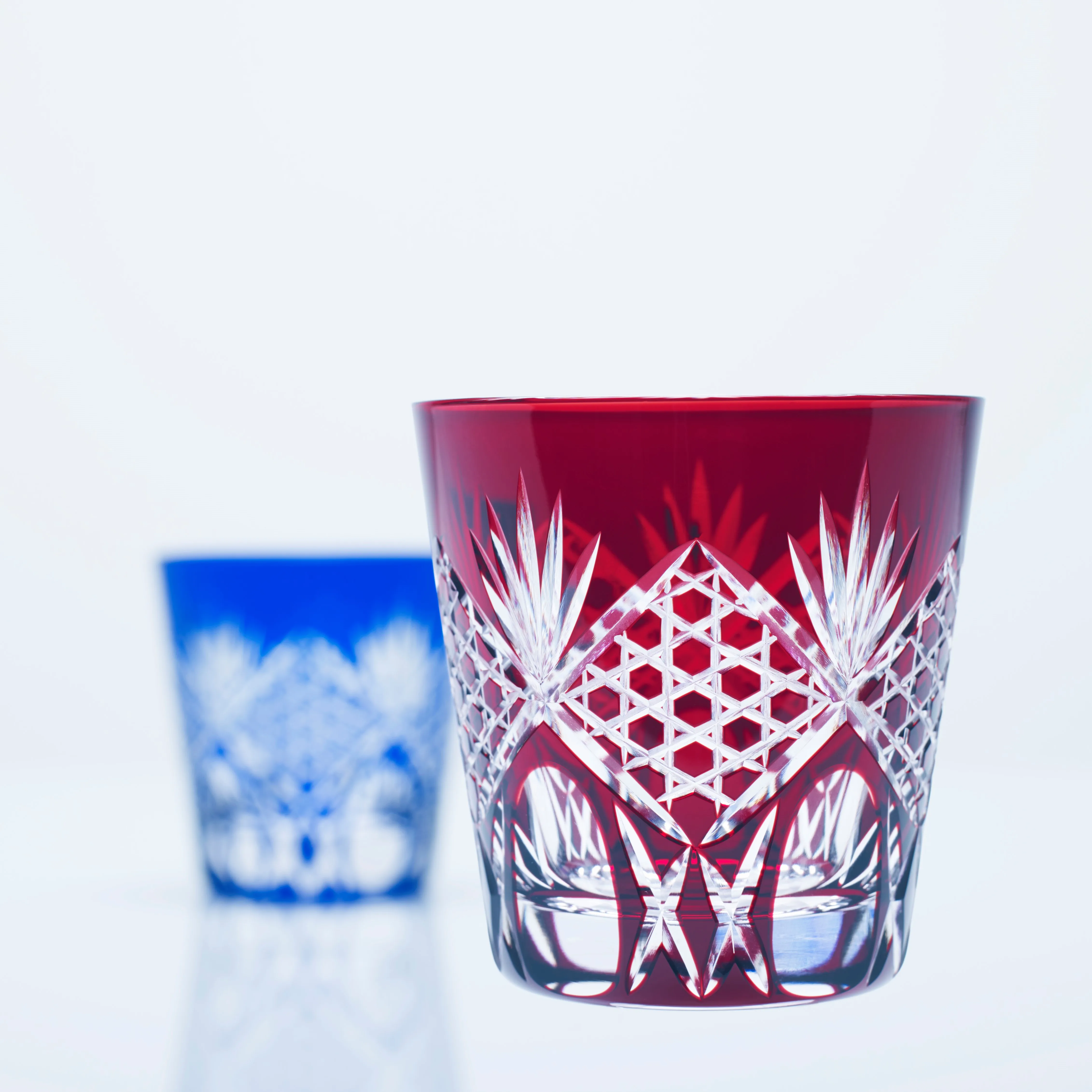 Glass Japanese Whiskey Cups Glass With A Traditional Pattern Buy Cups