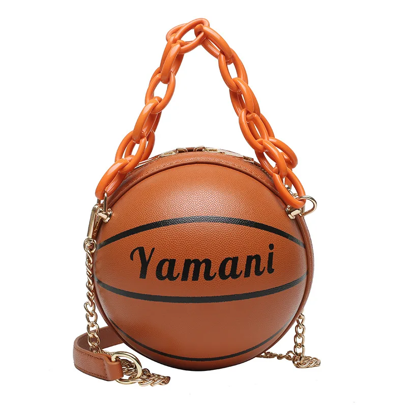  LABANCA Women Girls PU Leather Basketball Shaped