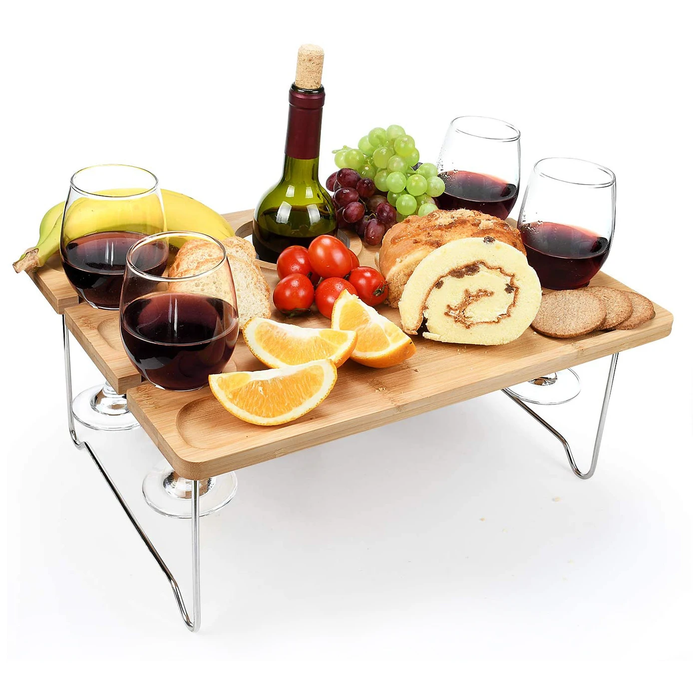 Винный столик на пикник