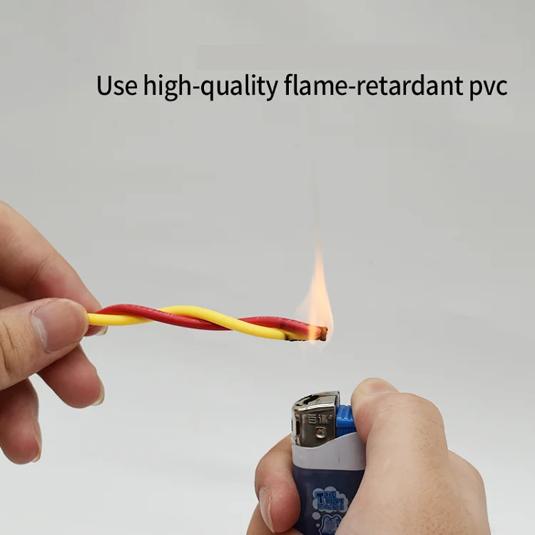 Low Voltage Electric Cable Copper Conductor Rvs Power Cable Copper