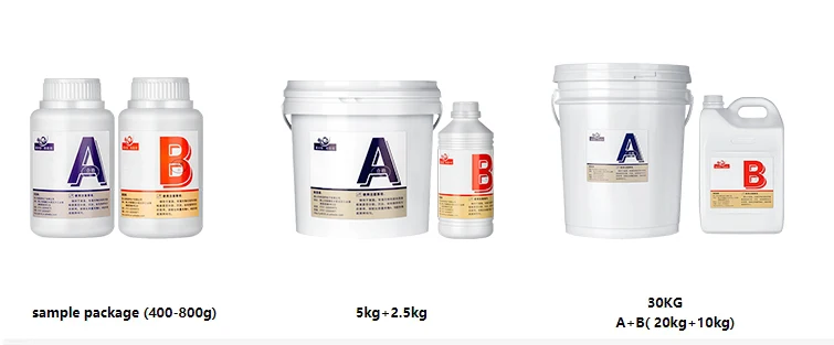 High Quality clear Crystal Two Component Liquid Epoxy Resin Kit for Counter Counter Tops and Floors