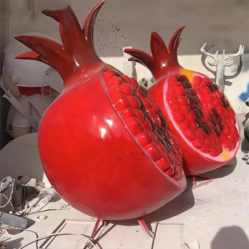 Large Fiberglass Statues Giant Fruits And Vegetables Custom Outdoor