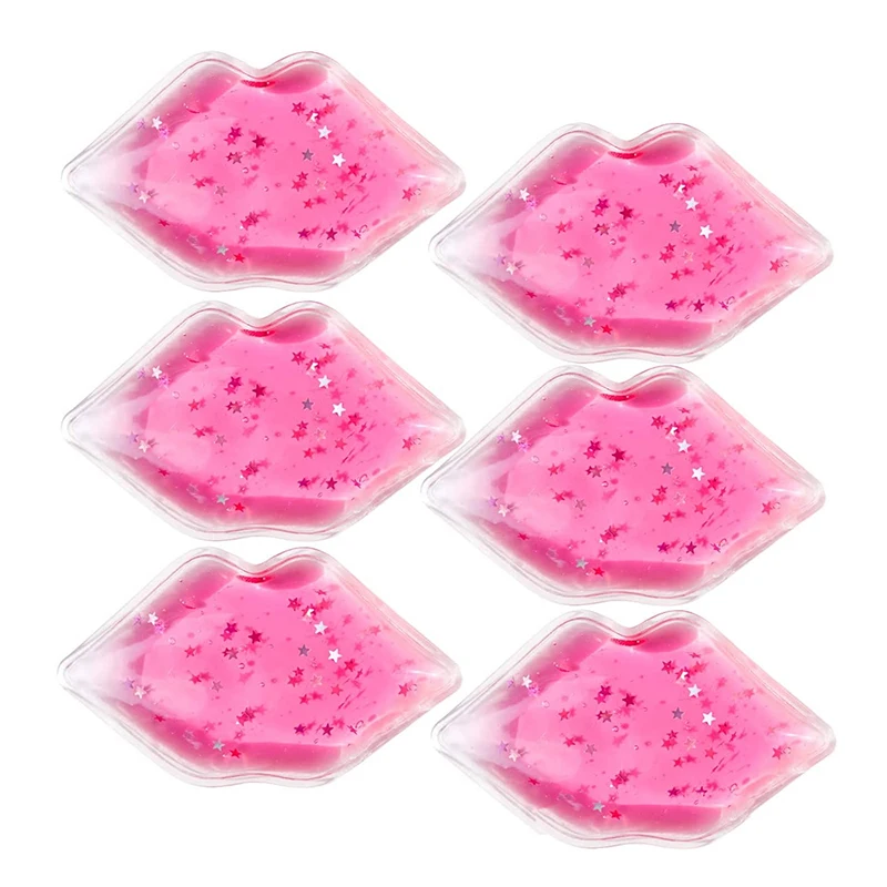 custom small cool lips gel pad cold compress for lip surgery swelling lip coolers ice gel pack
