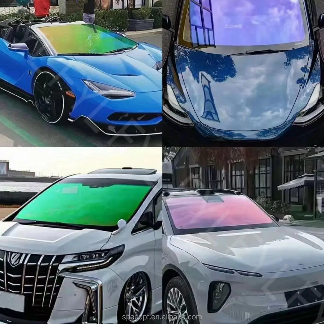 MOCNT Auto Getinte Folie 15% VLT Auto Ruitenfolie Privacyfolie Voertuig Raamfolie Warmte Isolatie Raamtint Folie Zonwerende Glasfolie Anti-inkijkfolie