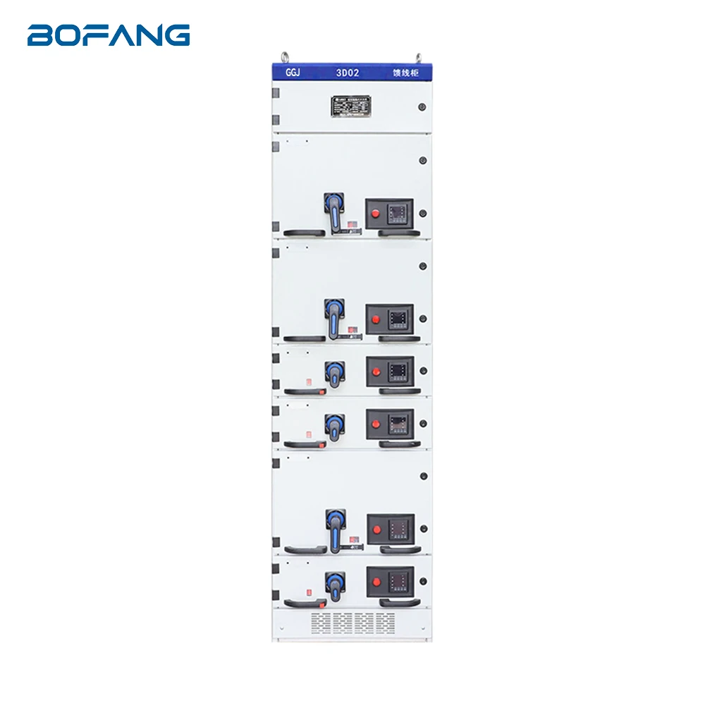 GGJ-LV Intelligent AC Breaker Control Panel Low Voltage 380V Power Distribution Switchgear ABS Material Copper Steel Components