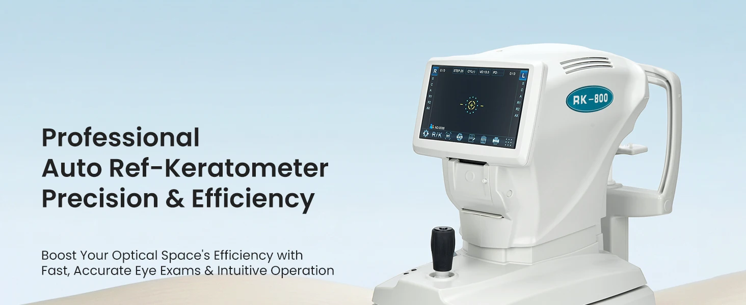 Rightway Optical High Accuracy Ophthalmic Equipment RK-800 Automatic Optical Equipment Auto Refractometer Keratometer