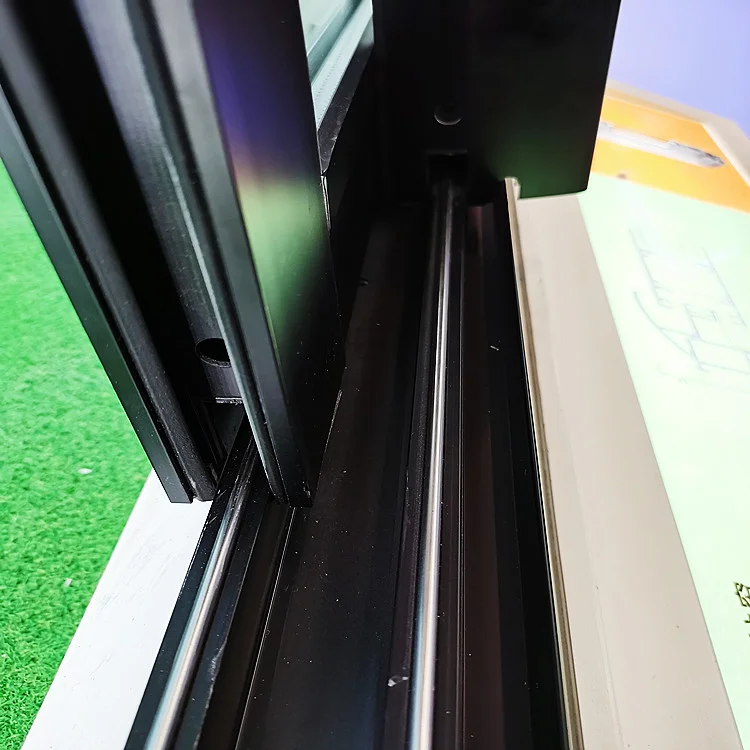 product minglei double glazed aluminum frame sliding windows 3 tracks sliding window-65