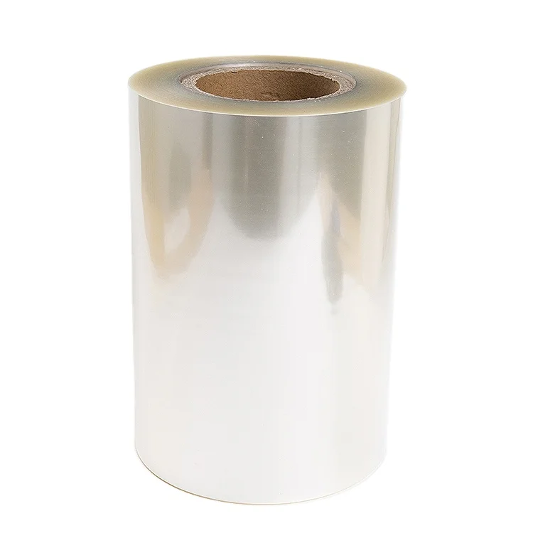 Custom Width Bopp Transparent Polyester Clod Laminating Mylar Roll Film for Paper Label