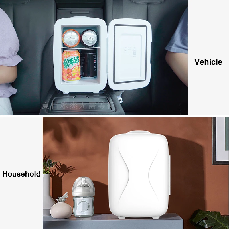 Mini Fridge Refrigerator for Bedroom Cosmetic