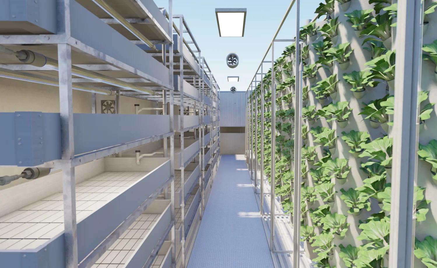Hydroponic Farming Container Container Farm Hydroponics Vertical ...