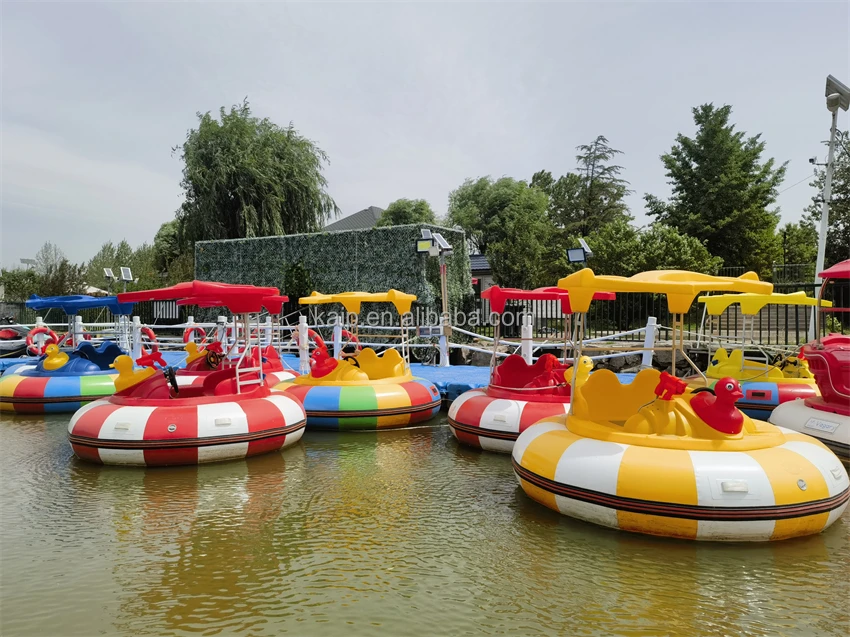 Modern Water Entertainment Floating Bumper Boat Water Sports Jet Car ...