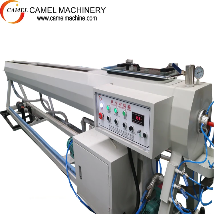 PE Electric Conduit Pipe Making Machine /Plastic Orange Threading Conduit Tube Making Machine