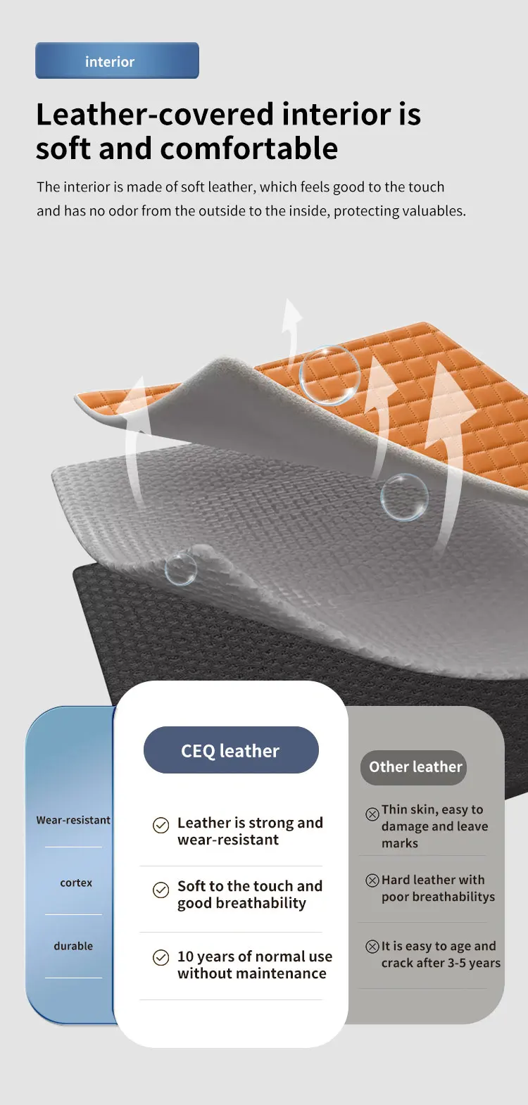 CEQSAFE Fireproof and Anti-theft Export Safe Jewelry Storage Safe Box Thickening Material details