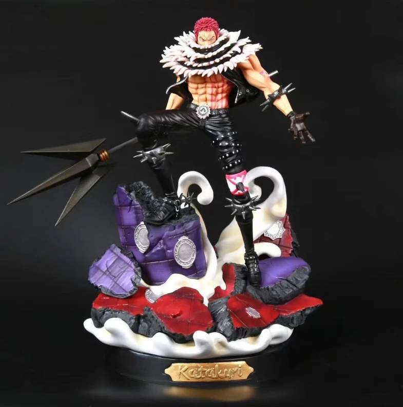 Desenho Animado One Piece Figura Anime, Action Figure, Boneca Modelo De  Coleção, Ornamentos De Bordo, Brinquedos De Presente, Charlotte Katakuri,  Grande Mãe - AliExpress