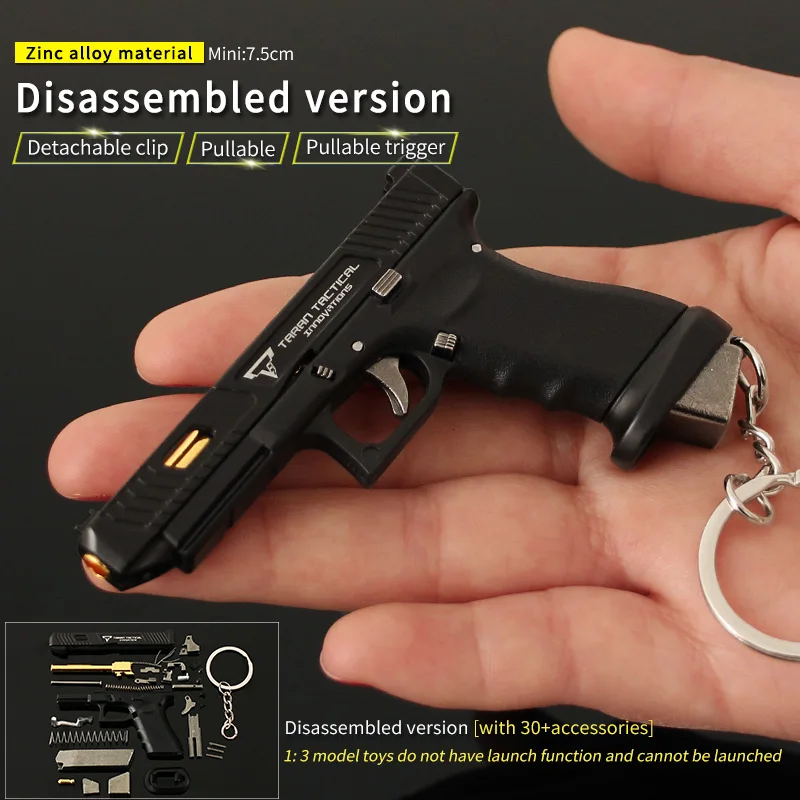 Mn Glock 17 Portachav n Metallo