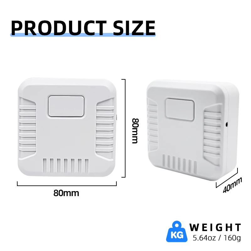 Wireless Water Leak Detector Alarm Alert Leaks Detection Sensitive Leak Alarm for Home Safety