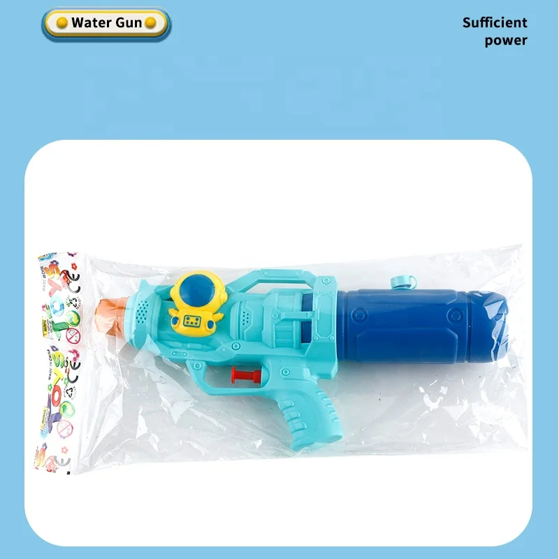 2025 26CM Factory Direct Sale Cheap Water Gun Toy Summer Pool Hand Press Air Pressure Squirt Water Spray Gun Handheld Summer