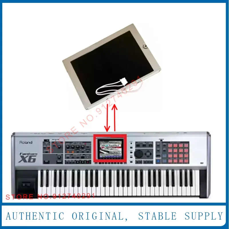 Original 5.7'' LCD Display Panel for Roland Fantom X Series