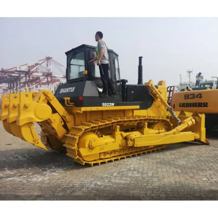 Бульдозер Shantui SD22 из Алжира 2022 л. С.