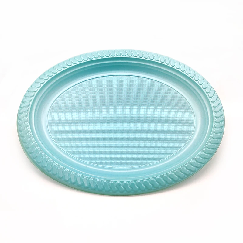 Platos Plástico Ovalados 30x23 cm Desechables Online
