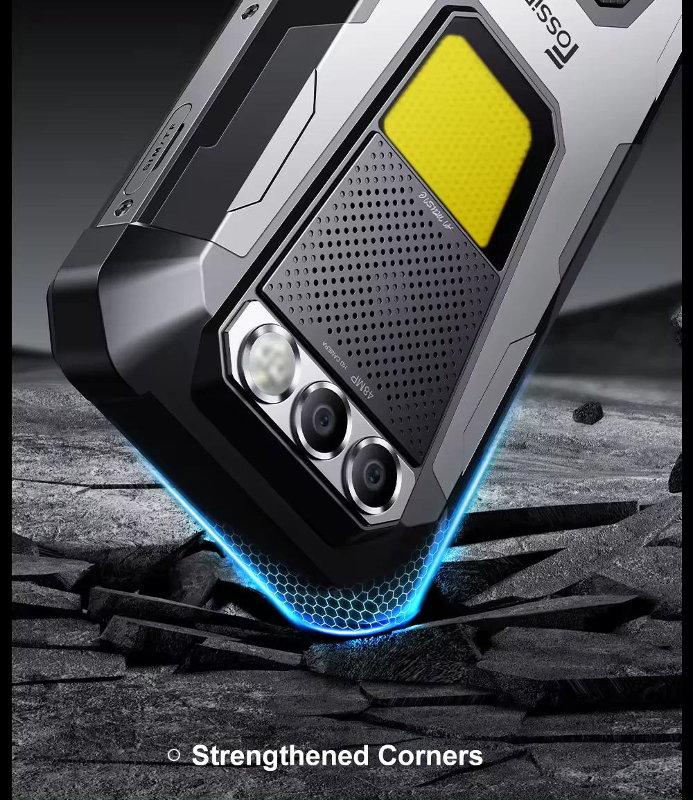 Fossibot F106 PRO - Rugged Android 14 Smartphone with 8GB RAM