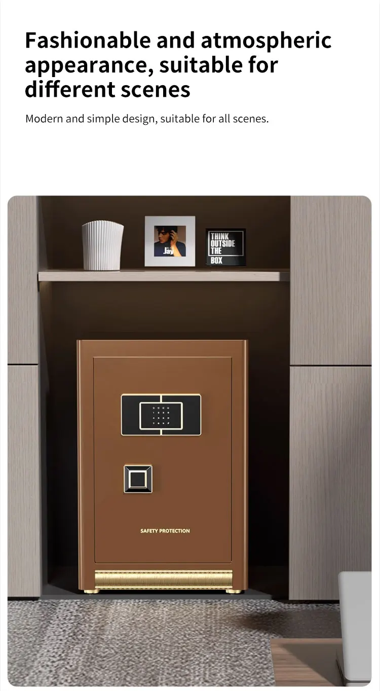 CEQSAFE Safety Locker with WIFI Fingerprint Safe Box Office Hotel Safe Home Key Safe Box Caja Fuerte Caja Segura details