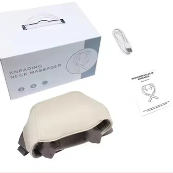 Comfort Massage Device Neck Support Kneading Shiatsu Shoulder Electric Pain Relief Cervical Massager With Heat Intelligent