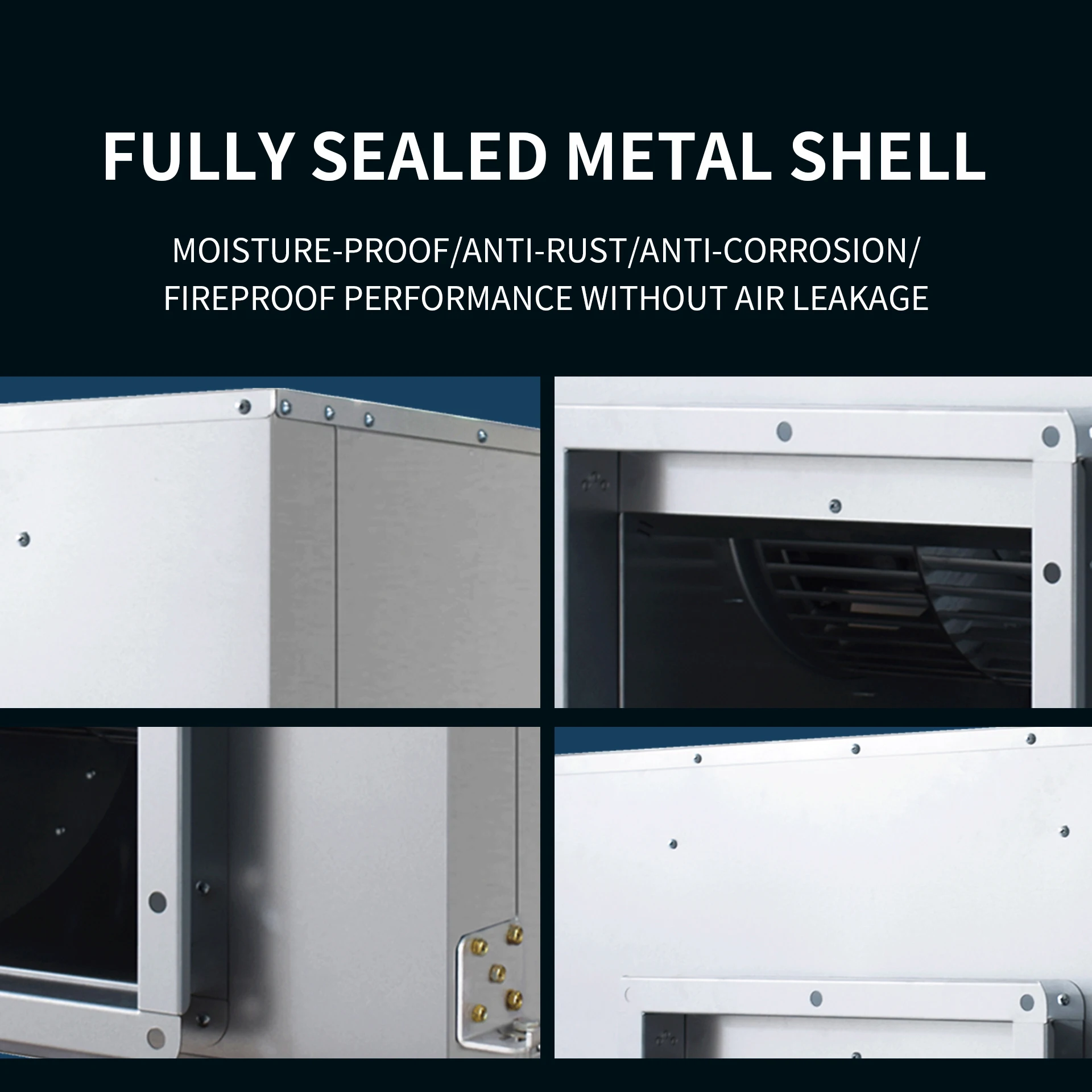 Energy Efficient Cabinet Ventilator, 54dB, 3000, M3/H, 380V - detail 2