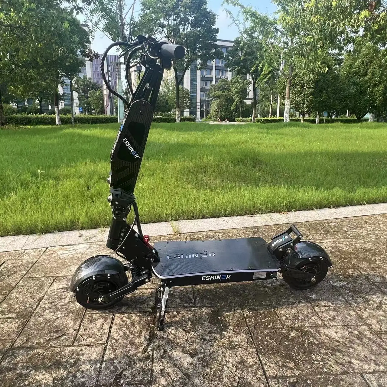 Fast Speed Powerful Acrylic Deck Cover Lights 30ah 40ah 50ah 72v 60v 11 Inch Electric Scooter with Twist Throttle for People