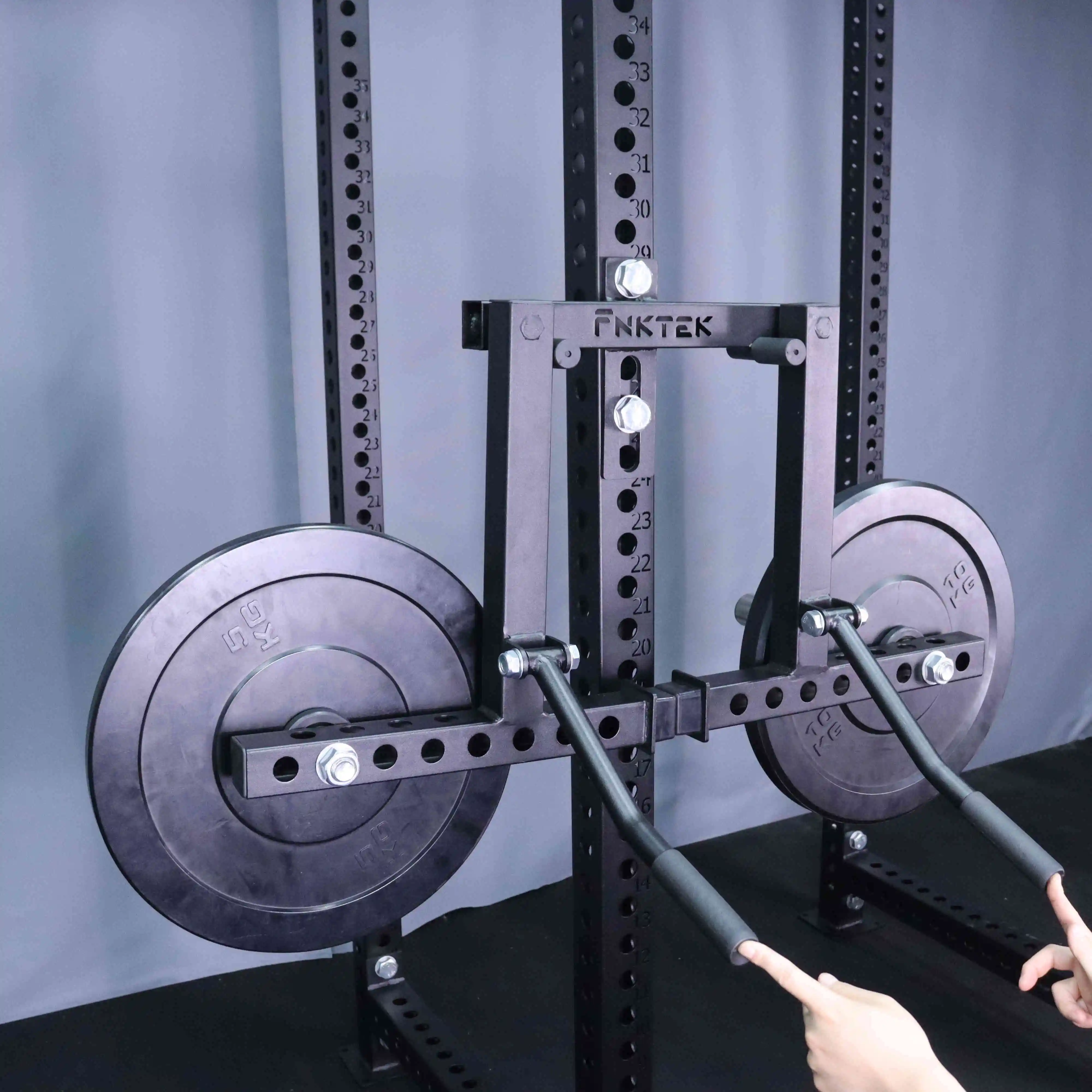 Plate Storage Rogue Fitness Half Rack Gym Equipment Monster Lite - Main Image