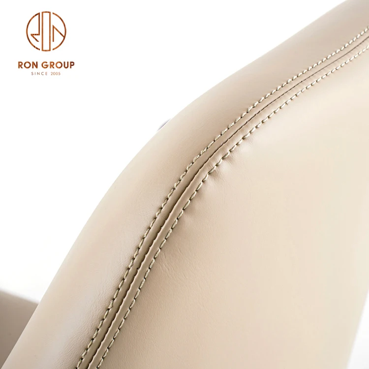 Factory Direct Sale Modern Fashion Popular Commercial Restaurant Furniture High-Class Solid Ash Wood Soft Cover Dining Chairs