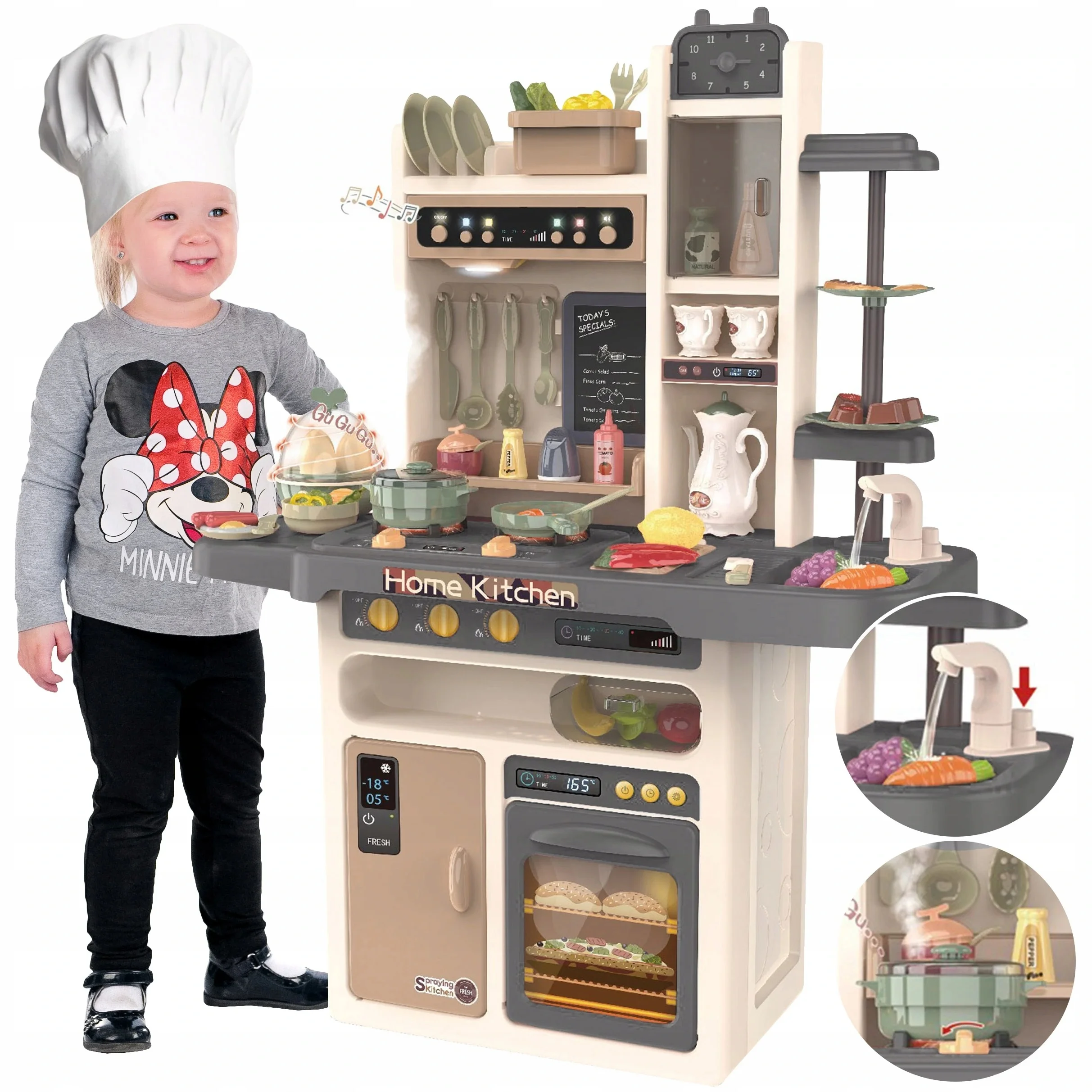 Source Jouet de cuisine pour enfants, jeu de Simulation, maison de cuisine,  pour garçons et filles, avec son et lumière électrique on m.alibaba.com