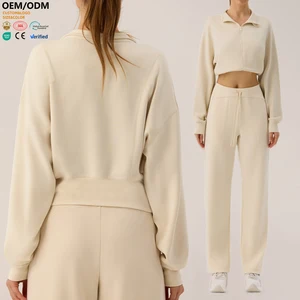 XW-ZS5081620 Comfortable Zipper Long Sleeve Moisture Wicking Breathable Fitness Gym Clothing Workout Women Sports Yoga Jacket