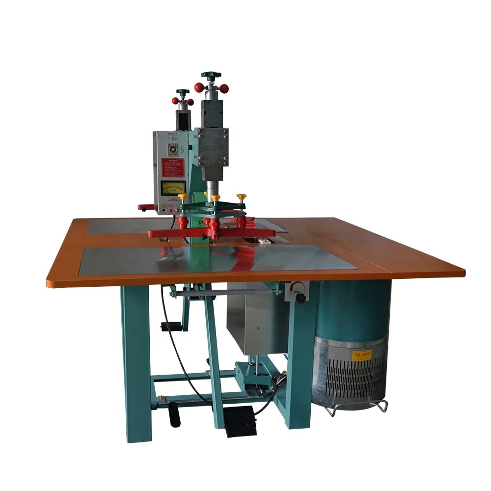 JINGSHUN Outdoor Making PVC Fabric Leather Raincoat Machine for Plastic Tarpaulin High Frequency Sealing Machine