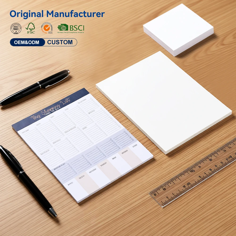Creative Week Planner Self-Adhesive Time Management Diary Planner Efficient Manual Refrigerator Sticker Stylish Memo