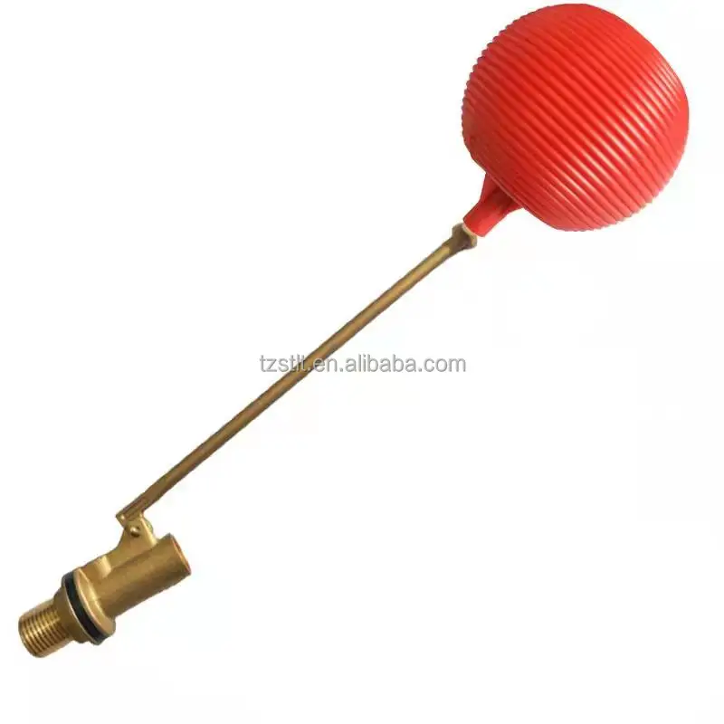 6"inch Float Valve With Copper Ball Brass Insert Abs Plastic Floating