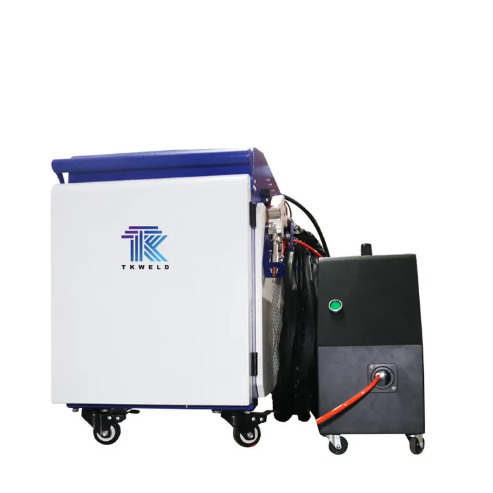 TK LUX-800/1200 New Handheld Fiber Laser Welding Machine with CNC PLC Control System Air Cooling Easy to Operate 1 Year Warranty