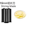 A pair of 1.5mm slicing blades