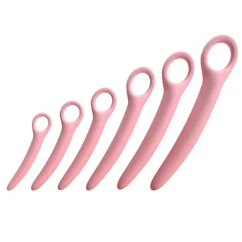 Vagina Dilator Set 6pcs Various Sizes Of Rigid Medical Silicone Are ...