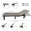 Dark gray without armrests