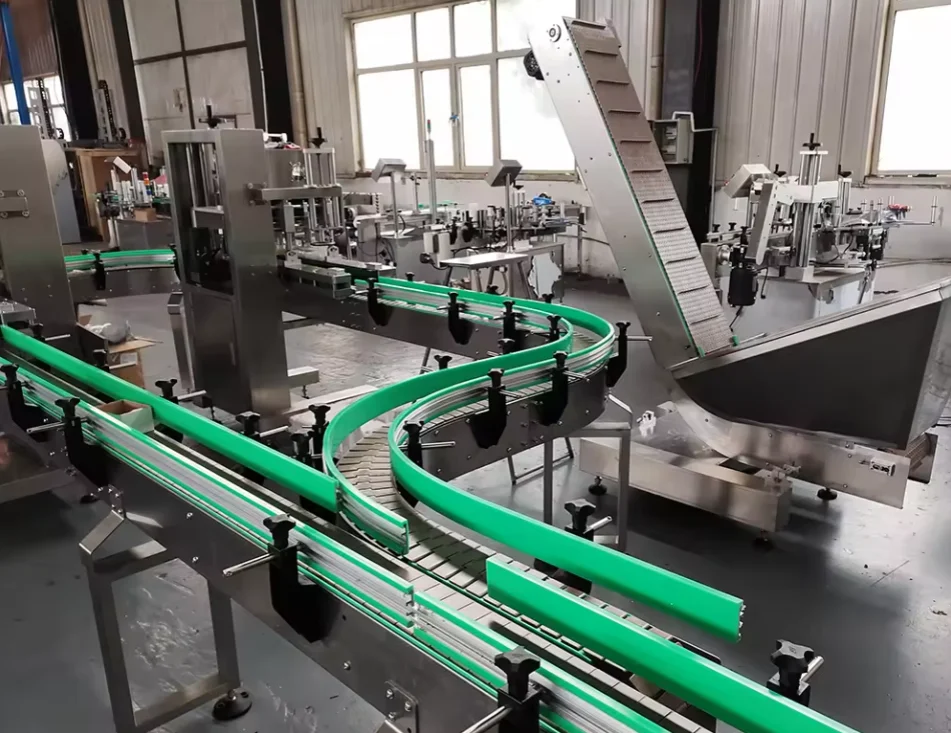 Modular Top Slat Conveyor Food Transport Belt Conveyor For Drinking ...