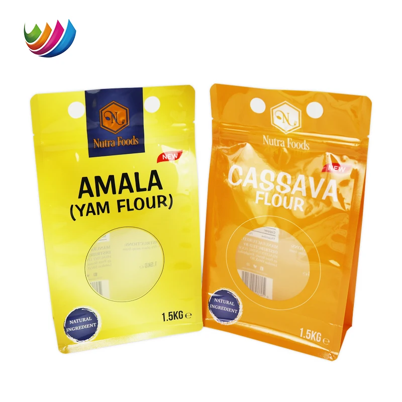 Tapioca Bags Custom Printed Grain Rice Tapioca Flour Packaging Bags