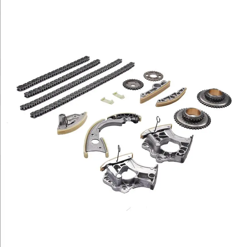16pc/set Timing Chain Kit Guide Rail Tensioner Sprockets Engine For Vw